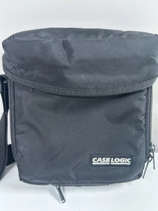 Case Logic CD Player Walkman Discman Carrying Case  Shoulder Bag Black. Vintage - Picture 1 of 7