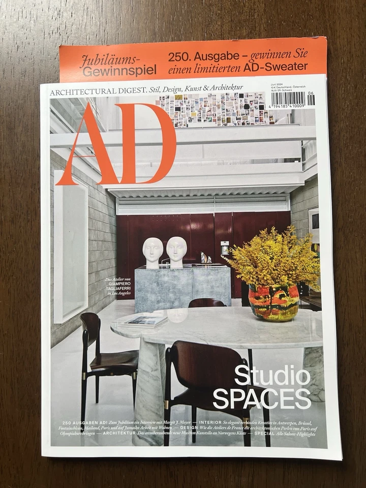Zeitschrift AD Architectural Digest Ausgabe Juni  2024 NEU - Bild 1 von 1