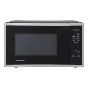 Magic Chef 0.9 cu. ft. 900-Watt Countertop Microwave in Stainless Steel - Picture 1 of 3