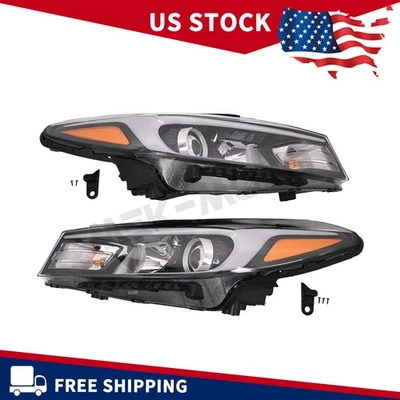 Faros halógenos para Kia Forte 2017-2018 sedán/Forte5 sin faros LED L+R Foto 1 de 4