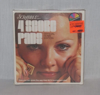 Vintage Scrabble Score Cards. 1973. Sealed Package - Image 1 of 2