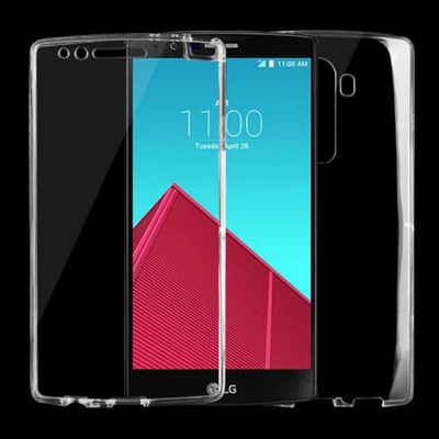 Custodia TPU Ultrasottile Trasparente Fronte/Retro per LG G4 H815 Ultra Protetti - Immagine 1 di 4