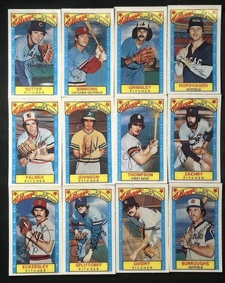 1979 Kellogg’s 3D Super Stars Baseball - Conjunto completo #1-60 - Quase em perfeito estado - Imagem 1 de 4