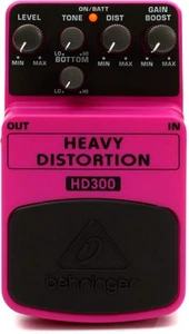 HEAVY DISTORTION HD300 Heavy Metal Distortion Effects Pedal - Picture 1 of 1