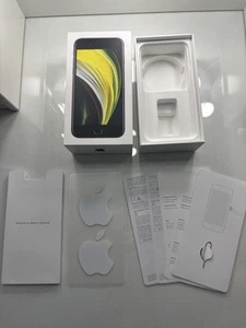 Apple iPhone SE 2e génération 64 Go boîte + autocollants + outil SIM - sans téléphone - LIRE - Photo 1 sur 12