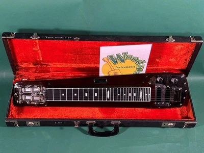 Fender DELUXE-6 WALNUT with hard case made in USA 1967 Electric Steel Guitar - Image 1 of 4