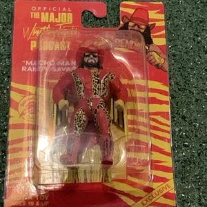 MACHO MAN SLIM JIM RINGSIDE EXCLUSIVE  MAJOR BENDIES - WWE—-* Card Beat up * - Picture 1 of 10