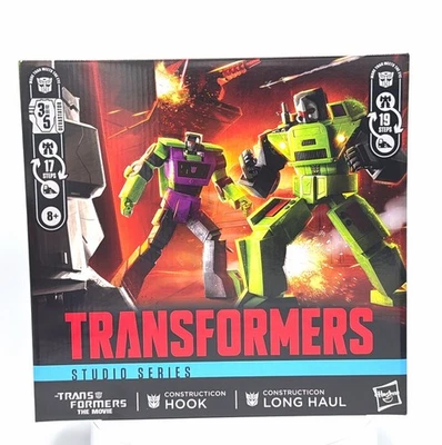 Transformers Movie Studio Series 86 Constructicon Long Haul & Constructicon Hook - Image 1 of 2