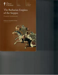 GREAT COURSES - THE BARBARIAN EMPIRES OF THE STEPPES - KENNETH W. HART No dvds - Picture 1 of 1