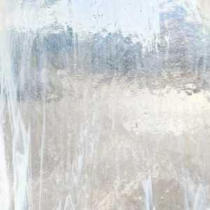 Wissmach CRYSTAL WHITE PRISMA Fusible Glass Sheet – COE 96 | BiNARi - Picture 1 of 3