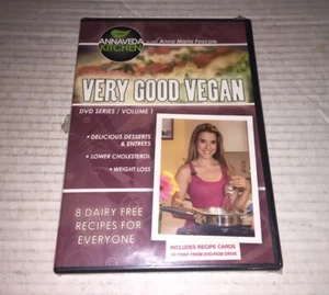 SEHR GUTE VEGAN Annaveda Kitchen DvD Band 1 milchfreie Rezepte Desserts & Vorspeisen - Bild 1 von 12