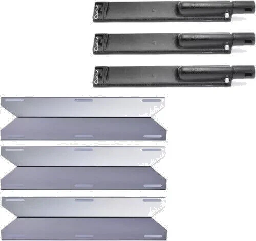Peças de grelha a gás Jenn Air kit de reparo de grelha substituição placas térmicas queimadores pacote com 3 - Imagem 1 de 1