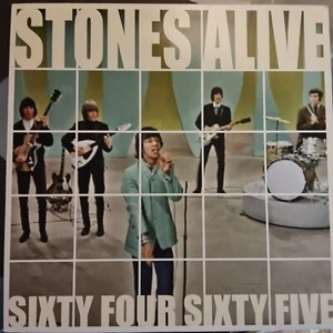Rolling Stones Alive Sixty Four Sixty Five EX Blue Vinyl LP Record Ltd numbered - Picture 1 of 7