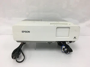 Epson Powerlite 83+ 3LCD 2200 ANSI Lumens Projector W/2997 Used Lamp hours - Zdjęcie 1 z 14