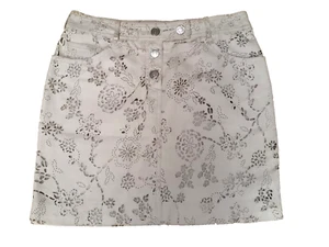 🆓US🛃 vintage 2006 Christian Dior cutout lambskin leater skirt FR 36 IT 40 - Picture 1 of 23