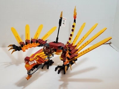 Lego 2507 Ninjago Fire Temple SOMENTE DRAGÃO DE FOGO do conjunto 2507  - Imagem 1 de 4