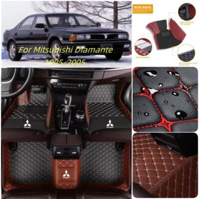 Custom Carpets Fit Mitsubishi Diamante 1995-2005 Car Floor Mats Luxury Rugs - Image 1 of 4