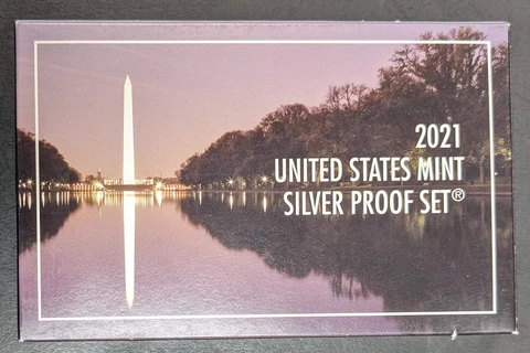 2021 S US 7 Piece Silver Proof Set Cover