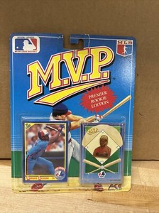 1990 MVP Card And Pin Set Of Marquis Grissom. Rookie. Box 152