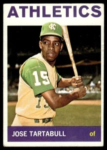 1964 Topps Jose Tartabull Kansas City Athletics #276 K - Picture 1 of 2