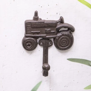 Metall Traktor Gusseisen Industrie Antik Vintage Mantel Garten Rustikal Wandhaken - Bild 1 von 3