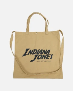 Indiana Jones and The Dial of Destiny Canvas Tote Bag DISNEY MOVIE INSIDERS - Picture 1 of 3