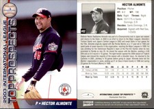 Hector Almonte 2003 Choice International League Top Prospects #2 Card