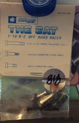 Vintage TRAXXAS 1248 SCREW PIN SET(TOM CAT/ SPIRIT)OrignalNewOldStock🇺🇸Shipped - Image 1 of 2