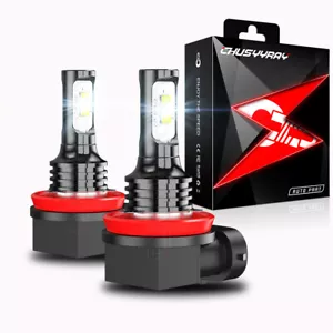 Kit de faros LED H11/H8 súper brillantes de 6500K blancos 360000LM HAZ ALTO/BAJO - Imagen 1 de 15