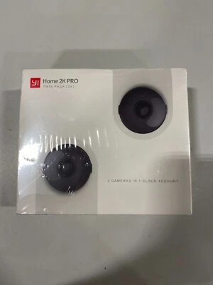 YI HOME 2K PRO CAMERAS TWIN 2 PACK - WHITE - Image 1 of 2