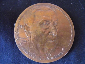 Bronze Medal from the Academy of Medicine Sculptor Santucci Serge 1978 - Picture 1 of 4