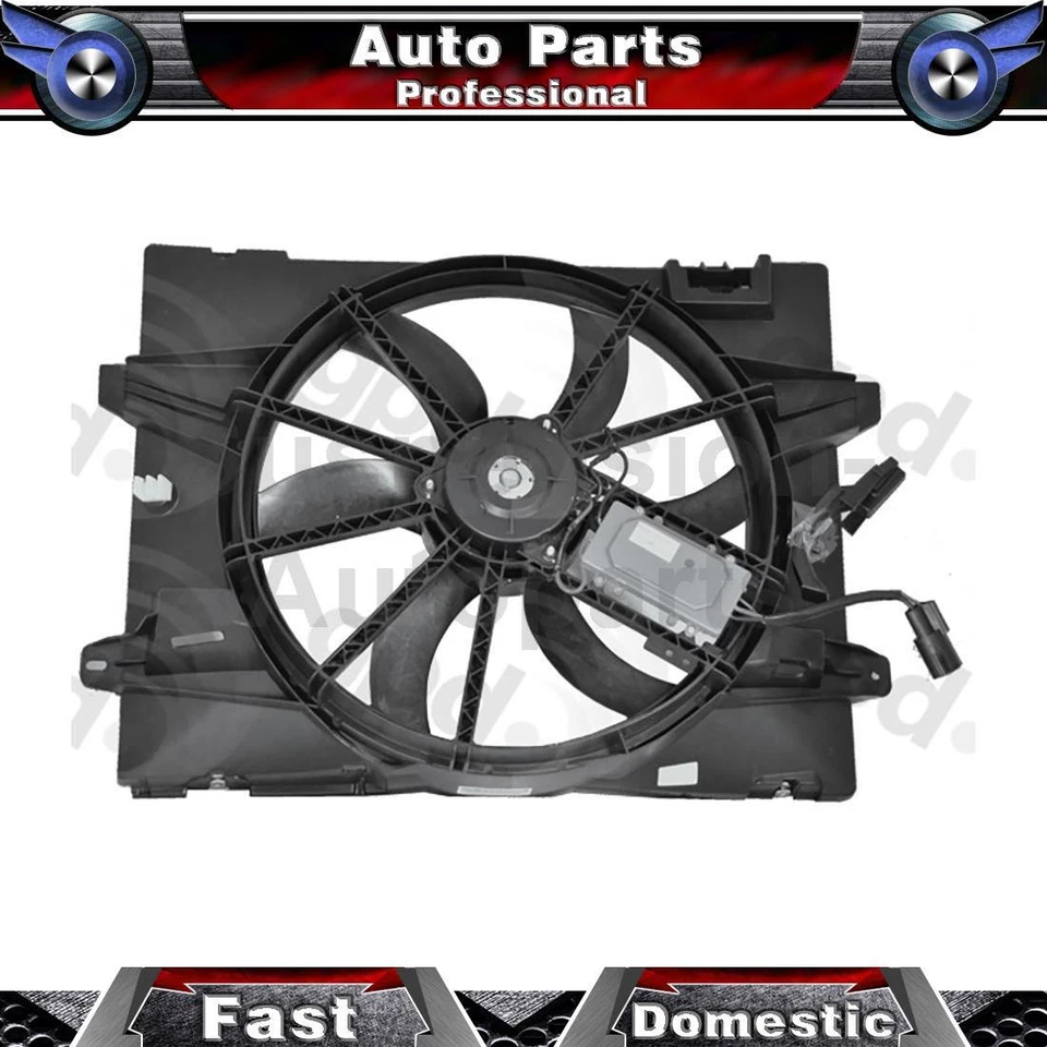 Global Parts Engine Cooling Fan Fits 2006 2007 2008 2009 Ford Crown Victoria_SU - Image 1 of 1