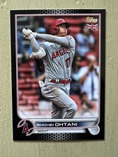 2022 Topps UK Edition Black /125 Shohei Ohtani #1 centered Angels Dodgers Japan