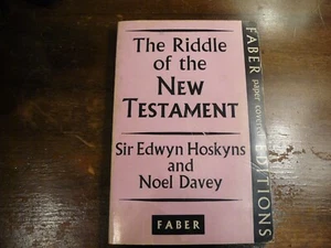 Das Rätsel des Neuen Testaments von Sir Edwyn Hoskyns und Noel Davey - MCMLVIII - Bild 1 von 10