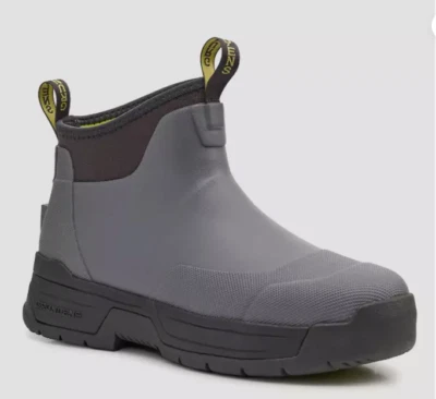 Мужские ботинки Grundens Tough Seas 6 дюймов 60054 дымчато-серые и черные - Изображение 1 из 3