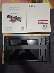 Xebec XTS2-2 Tri-Screen 2 x 10.1" LCD Screen - Black Open Box With Stand - Picture 1 of 7