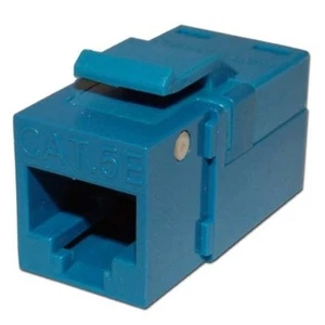 Platinum Tools 705BL-1 EZ SNAPJACK for Cat5e Keystone Jack, Blue - Picture 1 of 1