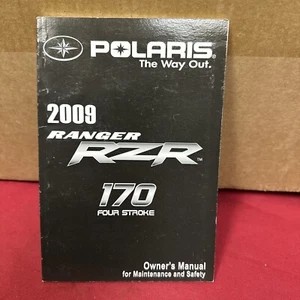 Polaris Owners Manual Book 2009 RANGER RZR 170 FOUR STROKE - Picture 1 of 1
