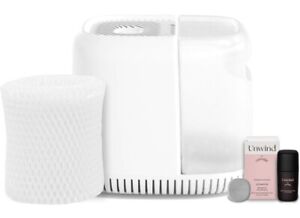 Canopy White Bedside Humidifier Kit w 1 Filter + Aroma, Power Cord, 36HR, 2.5L