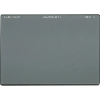 New Lindsey Optics 4x5.65" Brilliant IR ND 0.9 Filter Anti-Reflection Coating - Image 1 of 4