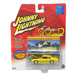 Johnny Lightning Classic Gold 1971 Ford Maverick Grabber 1:64 Diecast - Picture 1 of 5