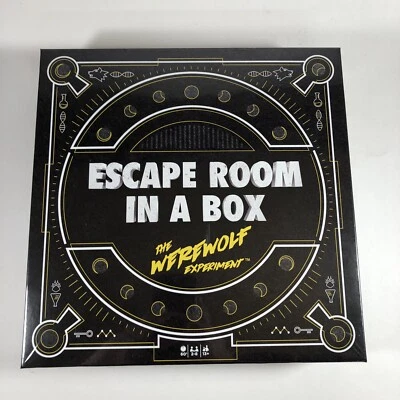 Escape Room in a Box Werewolf Experiment Family Board Game NEW SEALED - Image 1 of 4