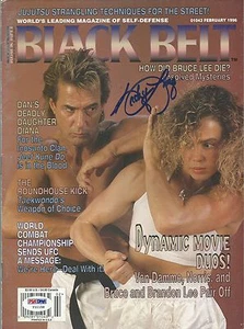 Kathy Long Signed February 1996 Black Belt Magazine PSA/DNA COA UFC 1 Autograph - Picture 1 of 24