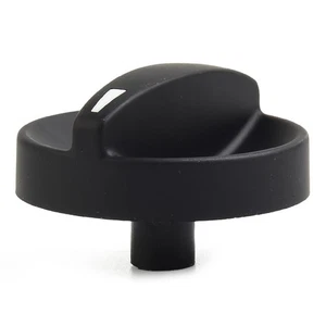 Useful Heater Knob Trim Mode Knob Plastic A/C Temp Accessory Black Car - Picture 1 of 12