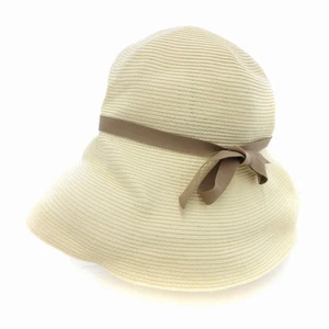 Caja de sombrero Mature Ha en caja cinta de grosgrain hoja de papel marfil/Js para mujer - Imagen 1 de 7