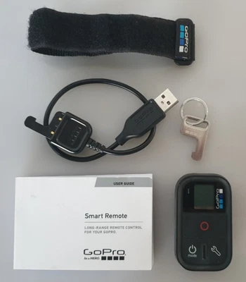 Genuine GoPro Smart Remote For Hero8 7 6 5 4 3 Fusion + Session RMMW2- FREE POST - Image 1 of 4