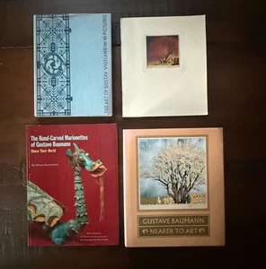 Art Books LOT Gustave Baumann & Gustav Vigeland Nearer To Art Marionettes - Picture 1 of 18