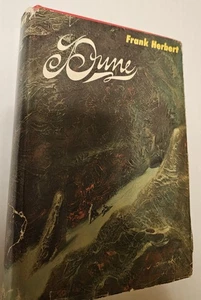 Dune by Frank Herbert Early Book Club Edition Gutter Code 18Q HBDJ - Picture 1 of 13
