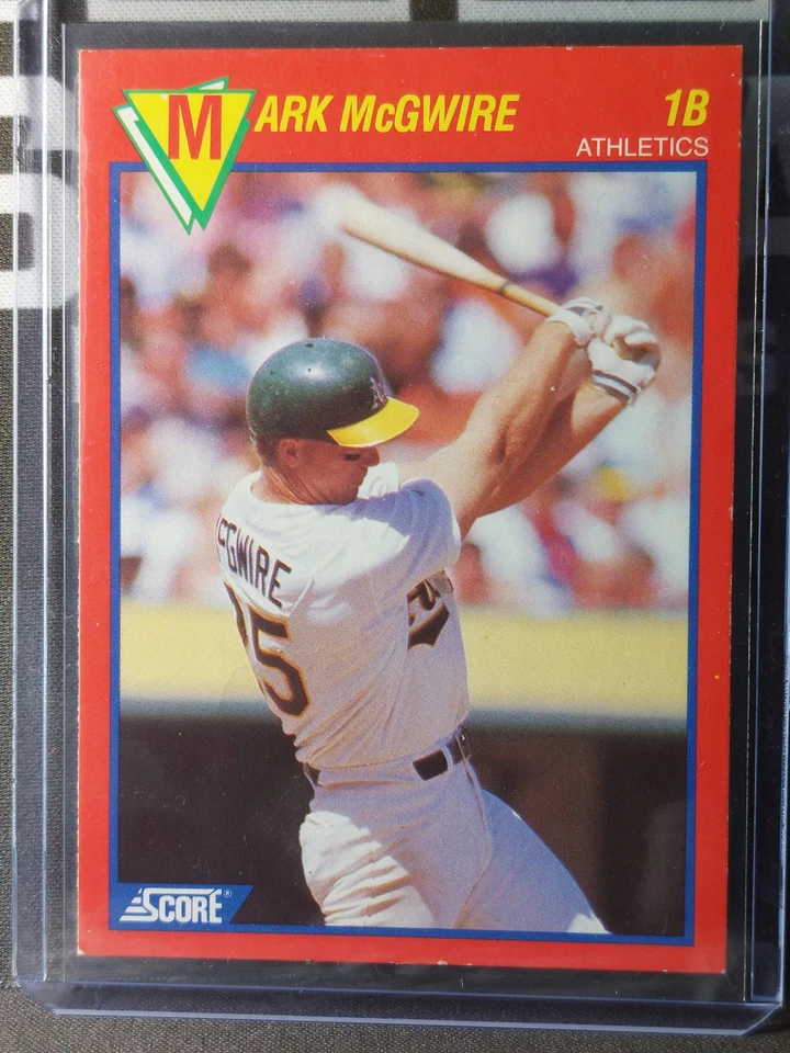 Mark McGwire 1989 Score SuperStar #25 - Image 1 of 1
