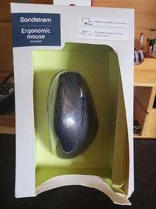 SANDSTROM ERGONOMIC WIRELESS MOUSE. SEGWM19 - Picture 1 of 2